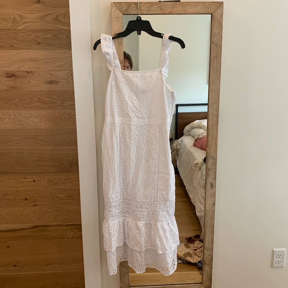 BNWT Banana Republic white dress